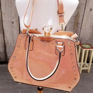 Darling Pink Patent Leather Purse